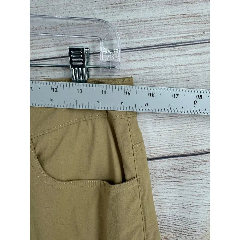 The North Face Sprag 5 Pocket‎ Pants Mens 32 Tan Stretch UPF Moisture Wicking